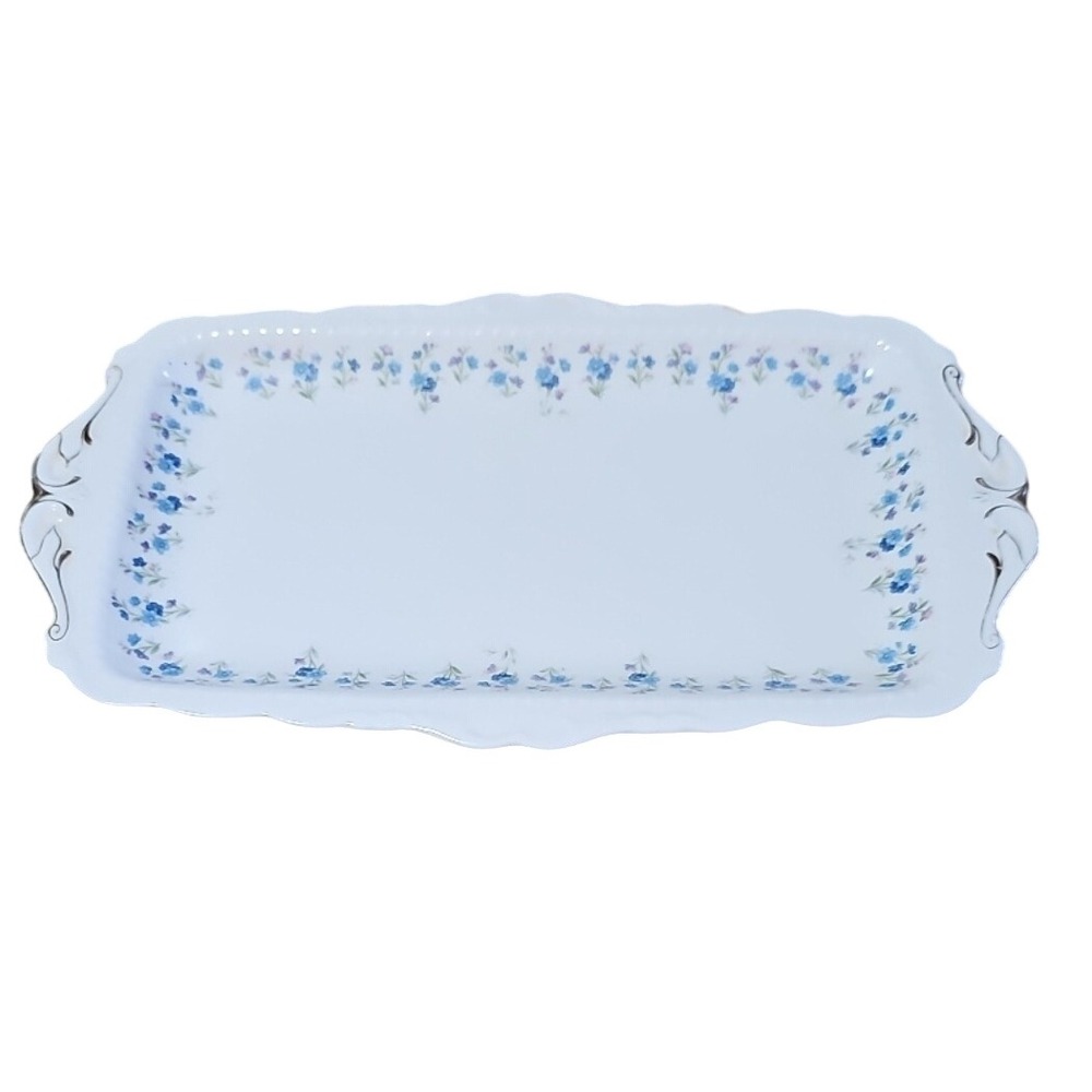 Royal Albert "Memory Lane" Handled Sandwich Tray